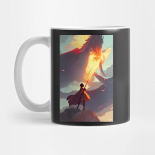 Battle Of Flames Mug